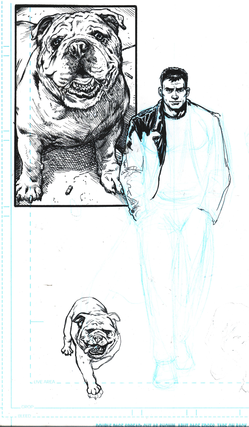 Illustration for article titled The superhuman concept art from Darick Robertson's The Boys